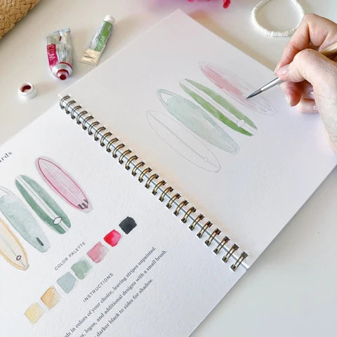 Emily Lex Tropical Watercolour Workbook