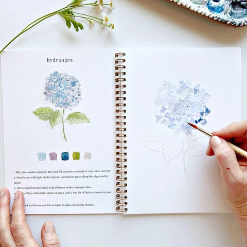 Emily Lex Studio Flower Watercolour Workbook