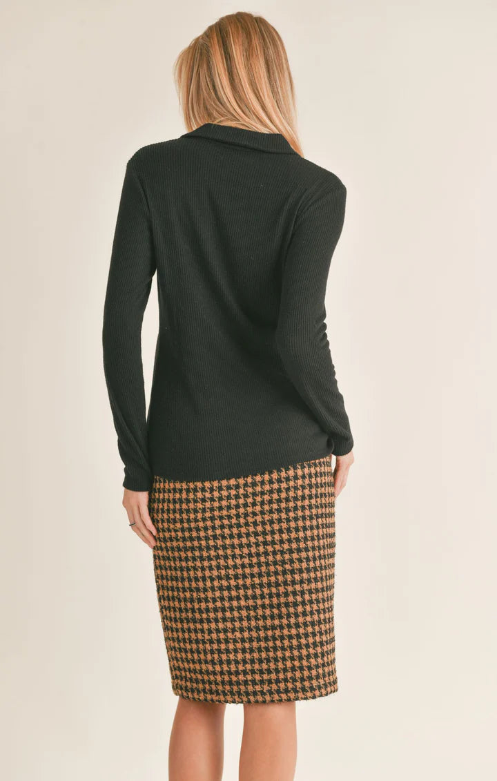 Marleigh Slim Knit Shirt