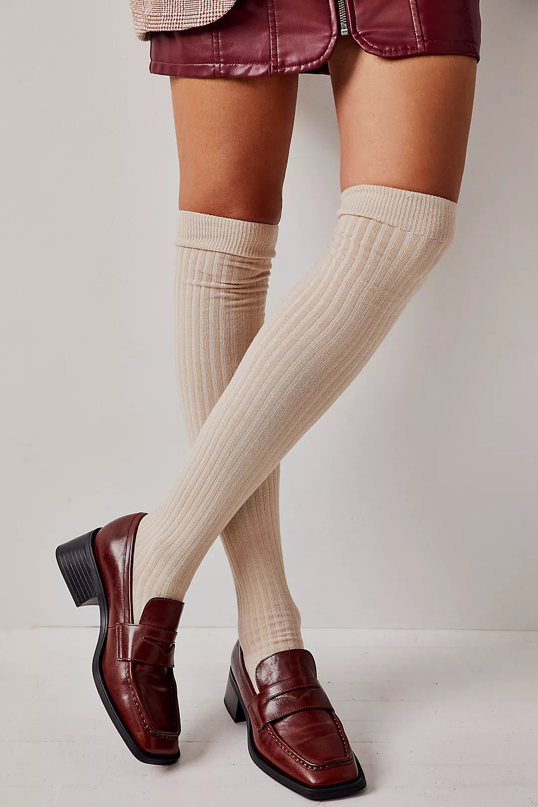 FREE PEOPLE | Viola Over The Knee Socks