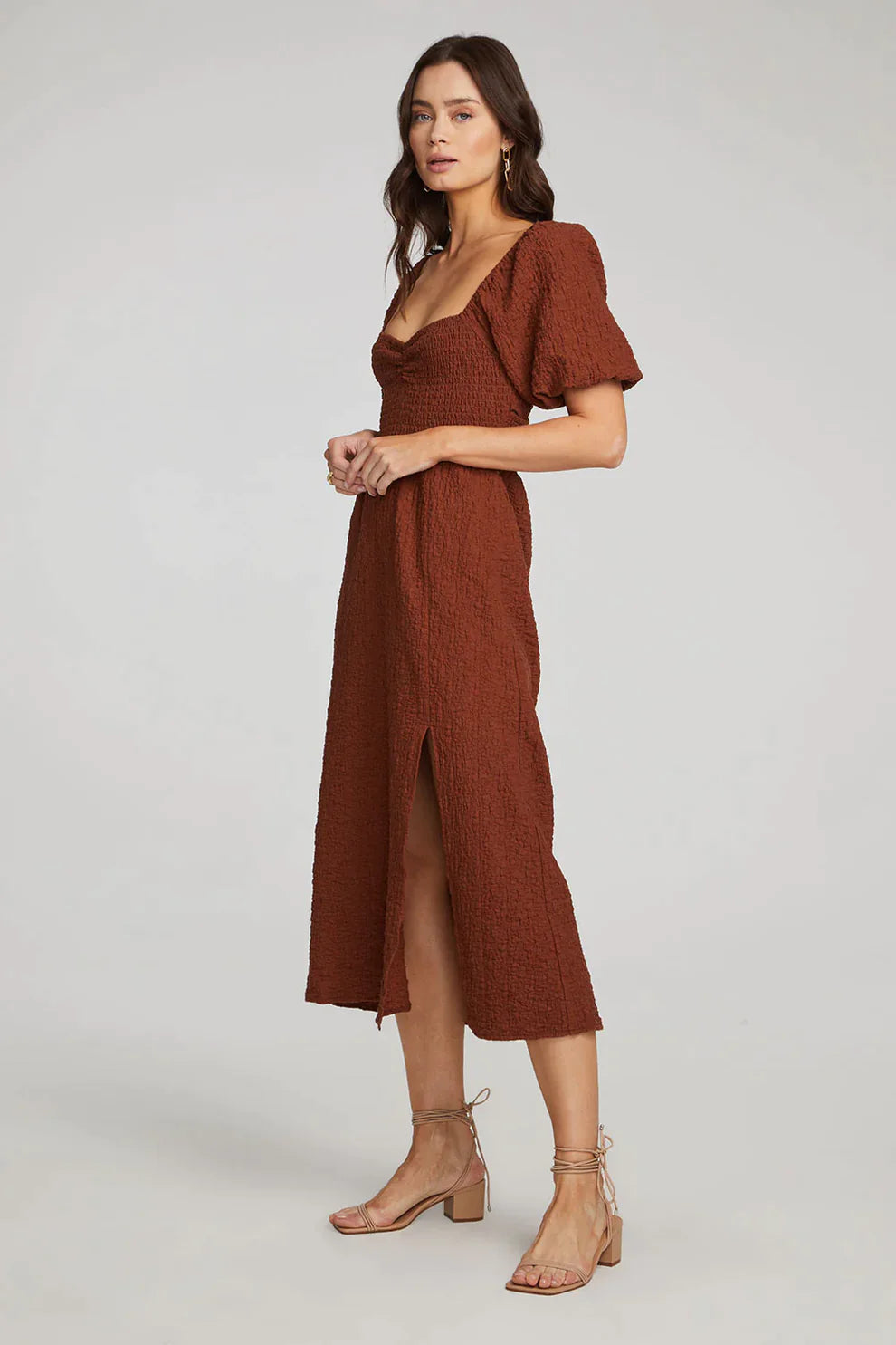 Fulmer Dress — Pecan