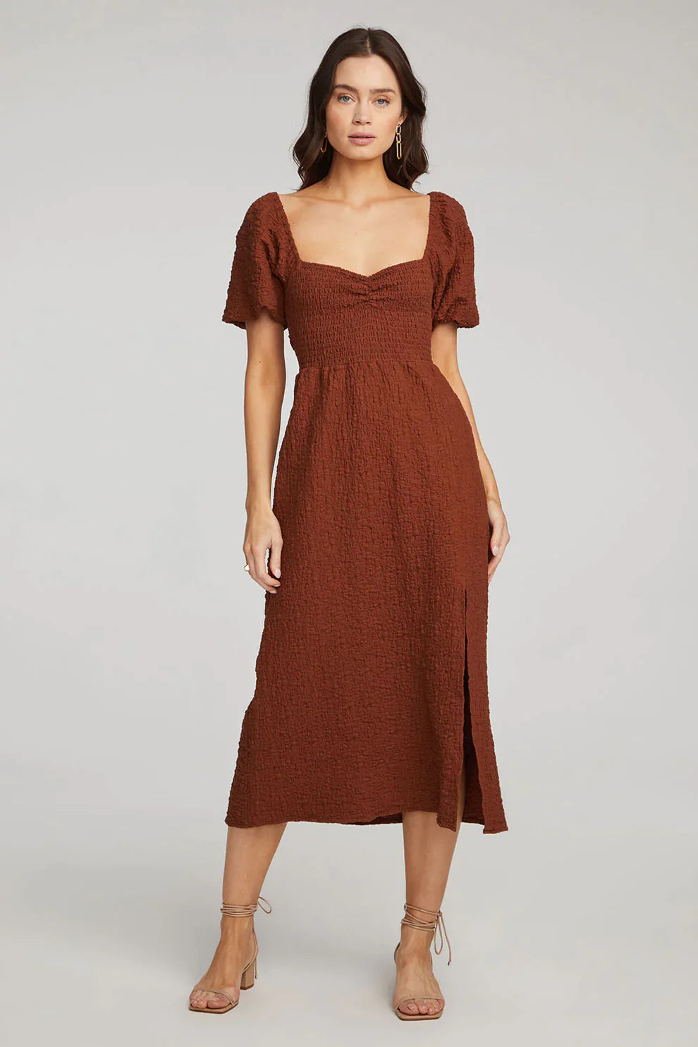 Fulmer Dress — Pecan