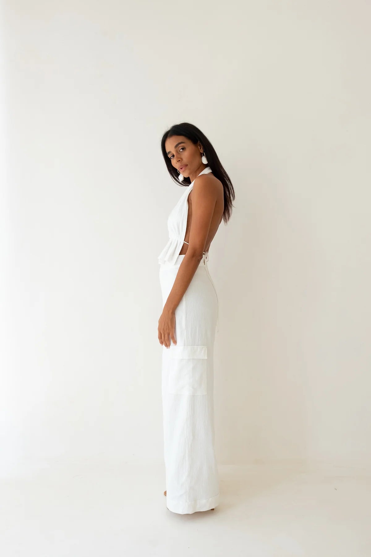 San Trouser — White