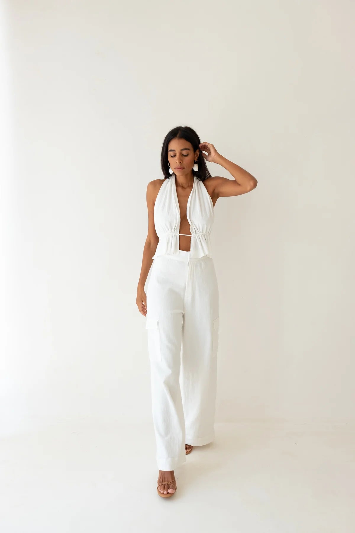 San Trouser — White