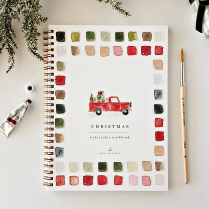 Emily Lux Studio Classic Christmas Watercolour Workbook