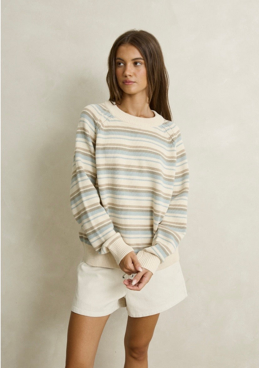 RHYTHM | Distant Shores Striped Sweater