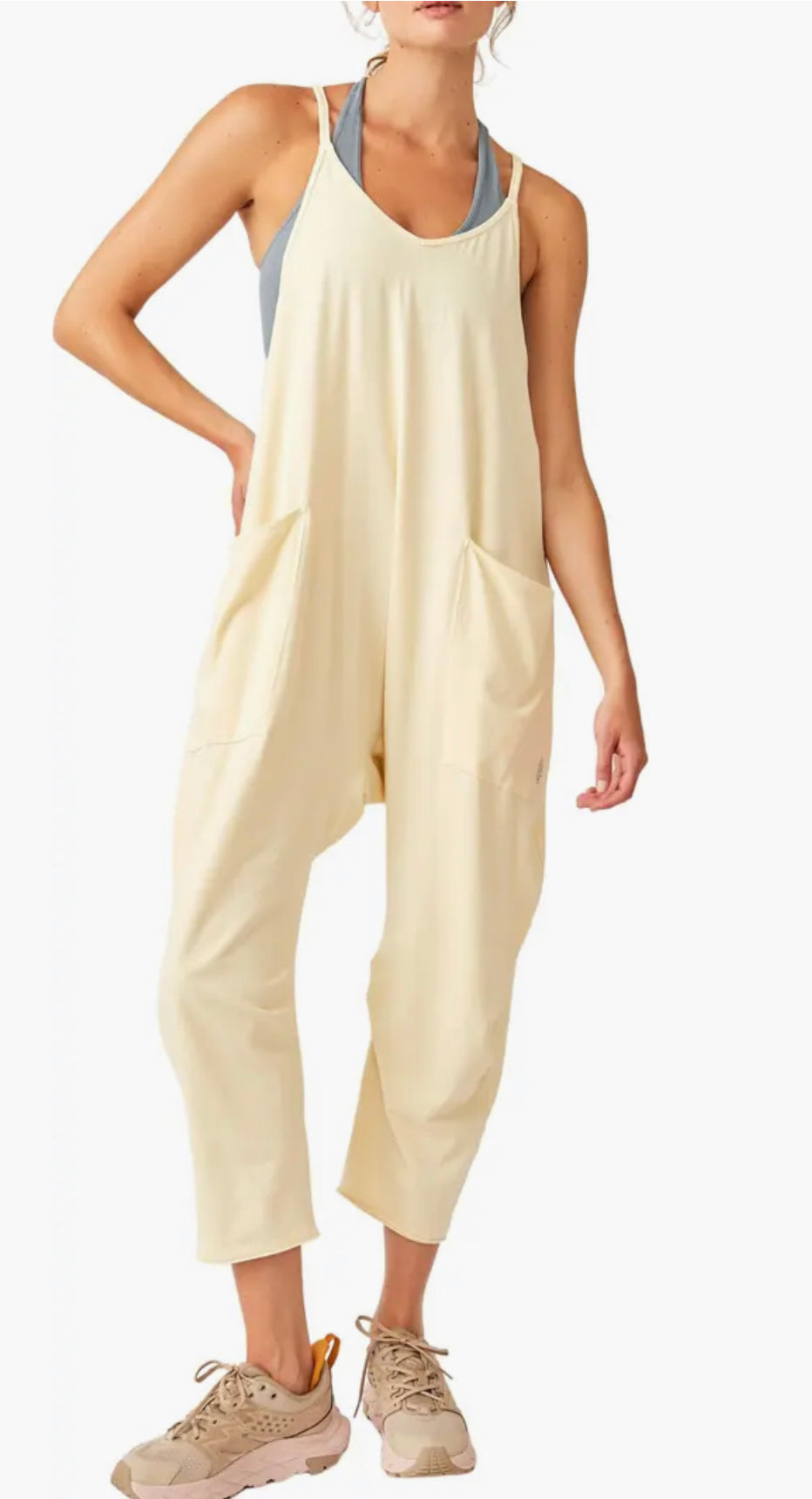 FREE PEOPLE | Hot Shot Onesie — Banana