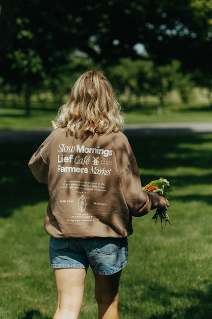 PRE ORDER | LIEF CAFE | Slow mornings crew