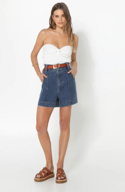 Valerie Shorts | Dark Denim