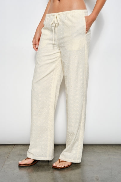 Buttercup Breeze Eyelet Pant