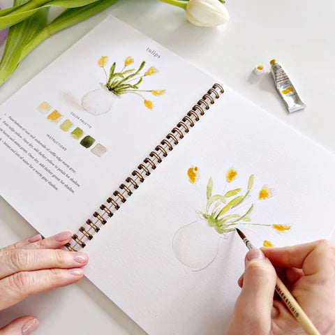 Emily Lux Studio Spring Watercolour Workbook