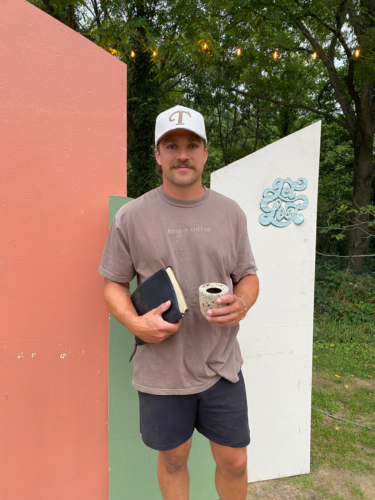 Jesus + Coffee Unsiex T-Shirt