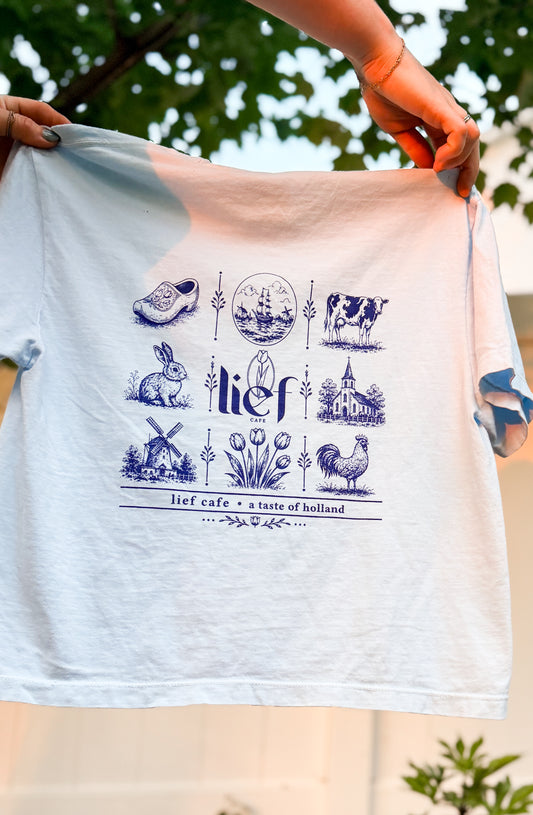 LIEF CAFE | Dutch Delft Tee