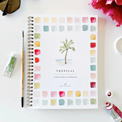 Emily Lex Tropical Watercolour Workbook