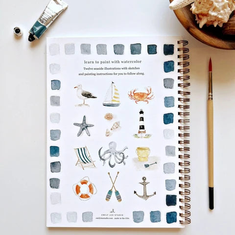 Emily Lex Studio Seaside Watercolour Workbook