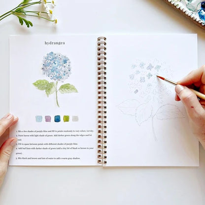 Emily Lex Studio Flower Watercolour Workbook