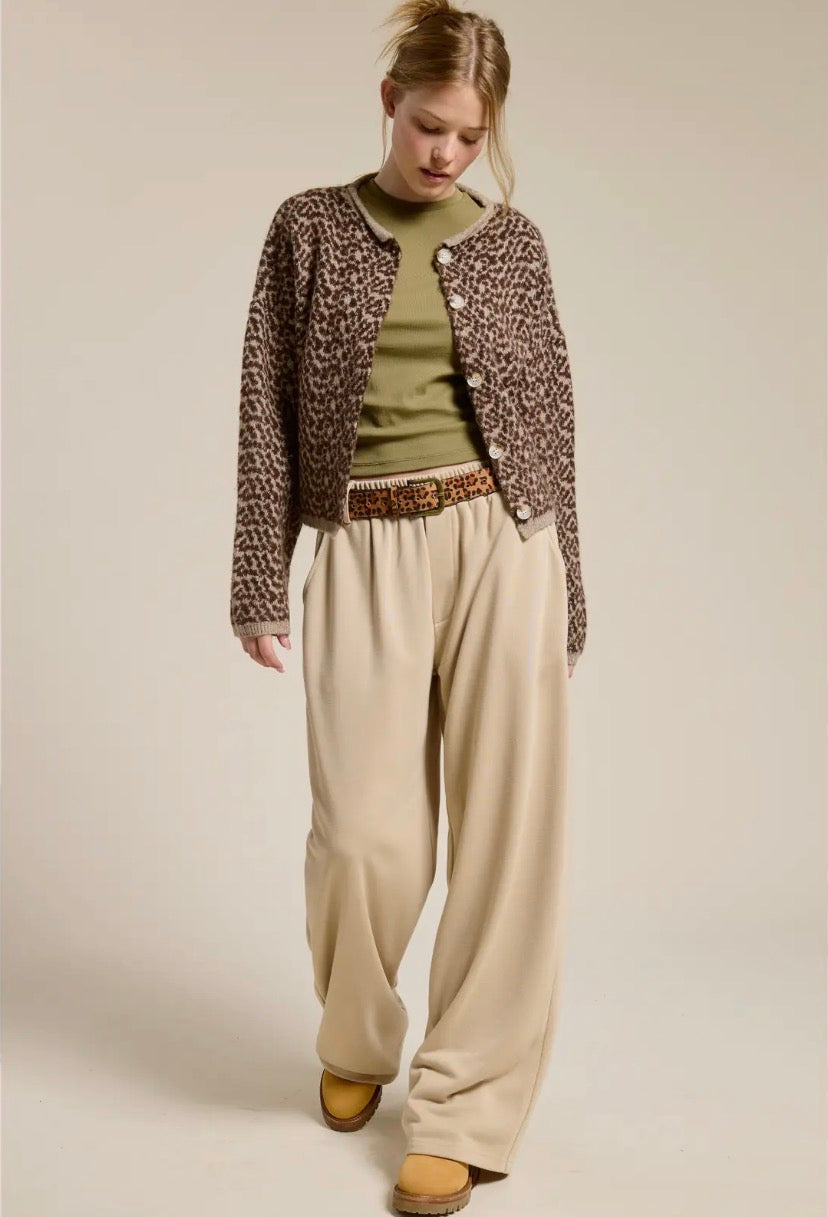 Cheetah Girl Cardi