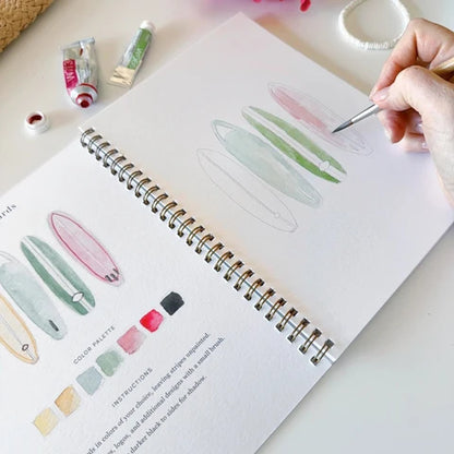 Emily Lex Tropical Watercolour Workbook