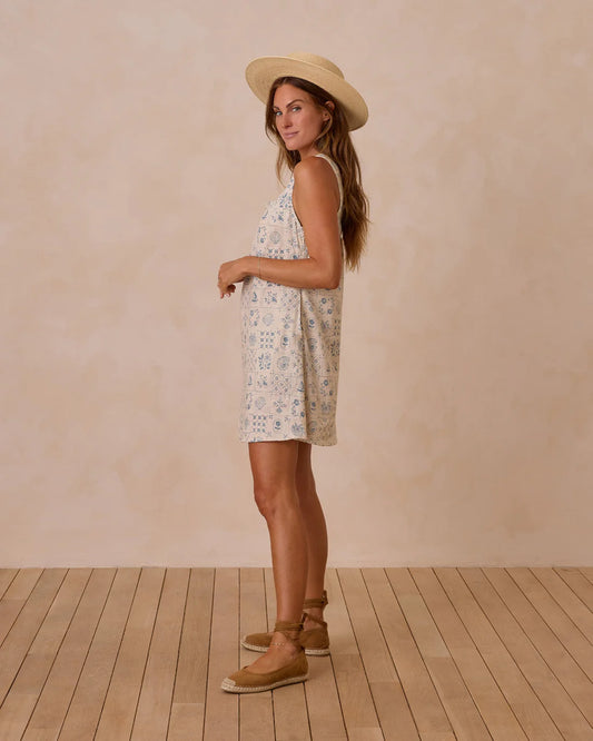 RYLEE + CRU Kala Mini Dress |Tile | PRE ORDER