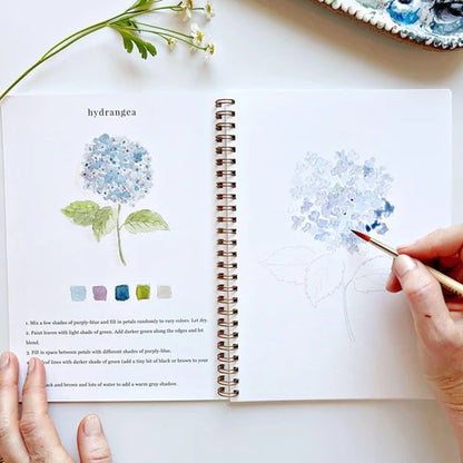 Emily Lex Studio Flower Watercolour Workbook