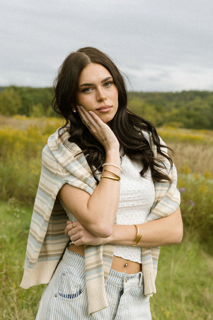 RHYTHM | Distant Shores Striped Sweater