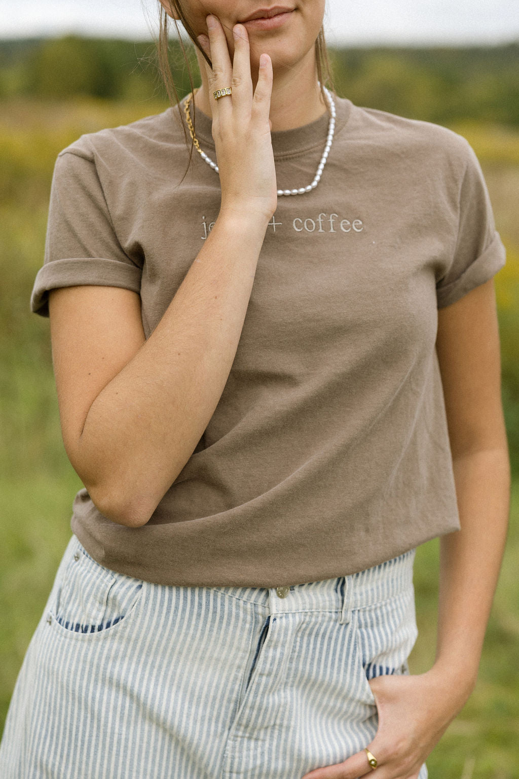 Jesus + Coffee Unsiex T-Shirt