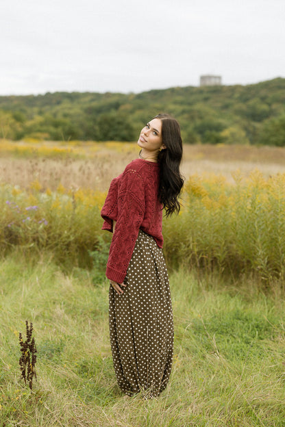 The Cocoa Dot Trouser
