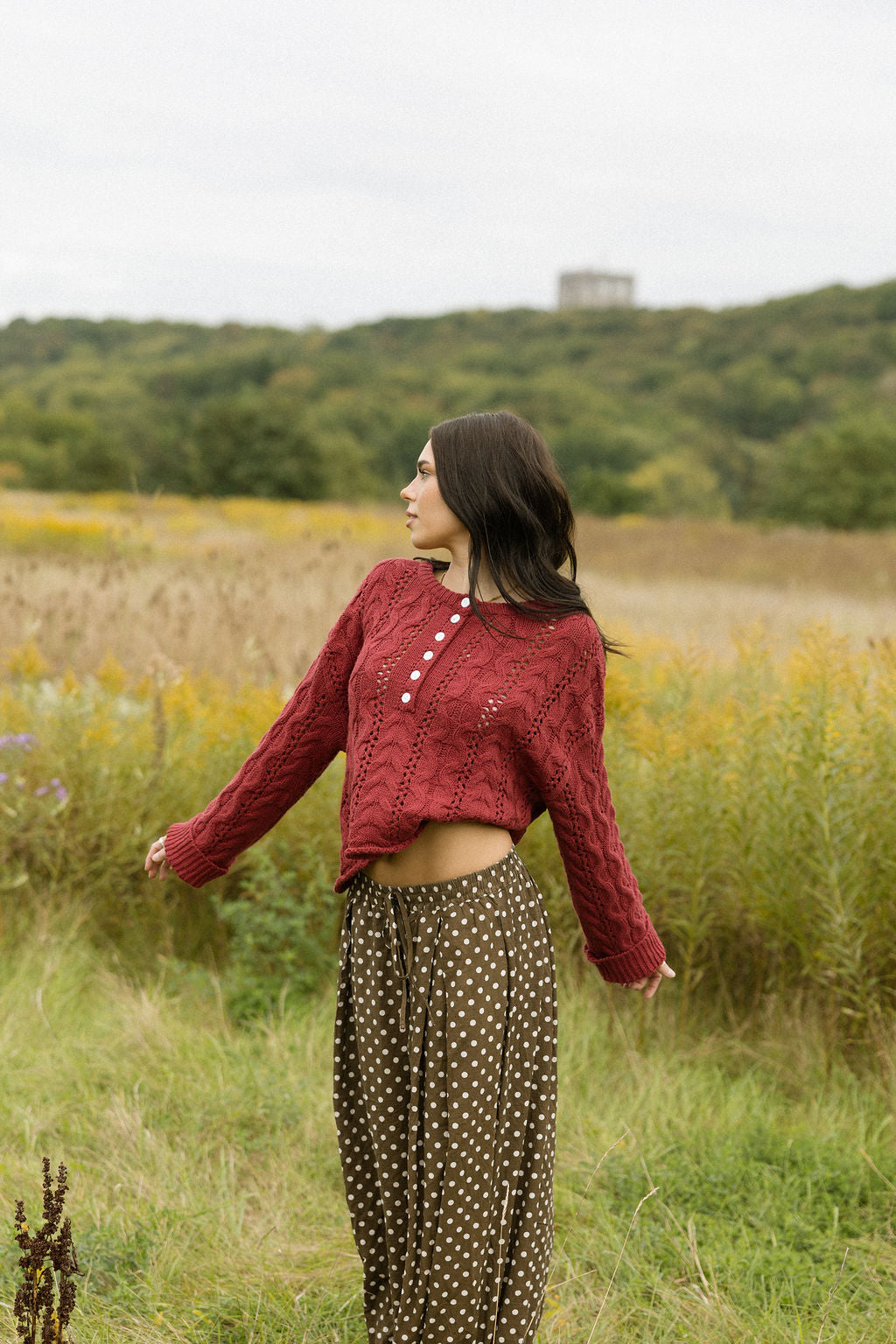 The Cocoa Dot Trouser