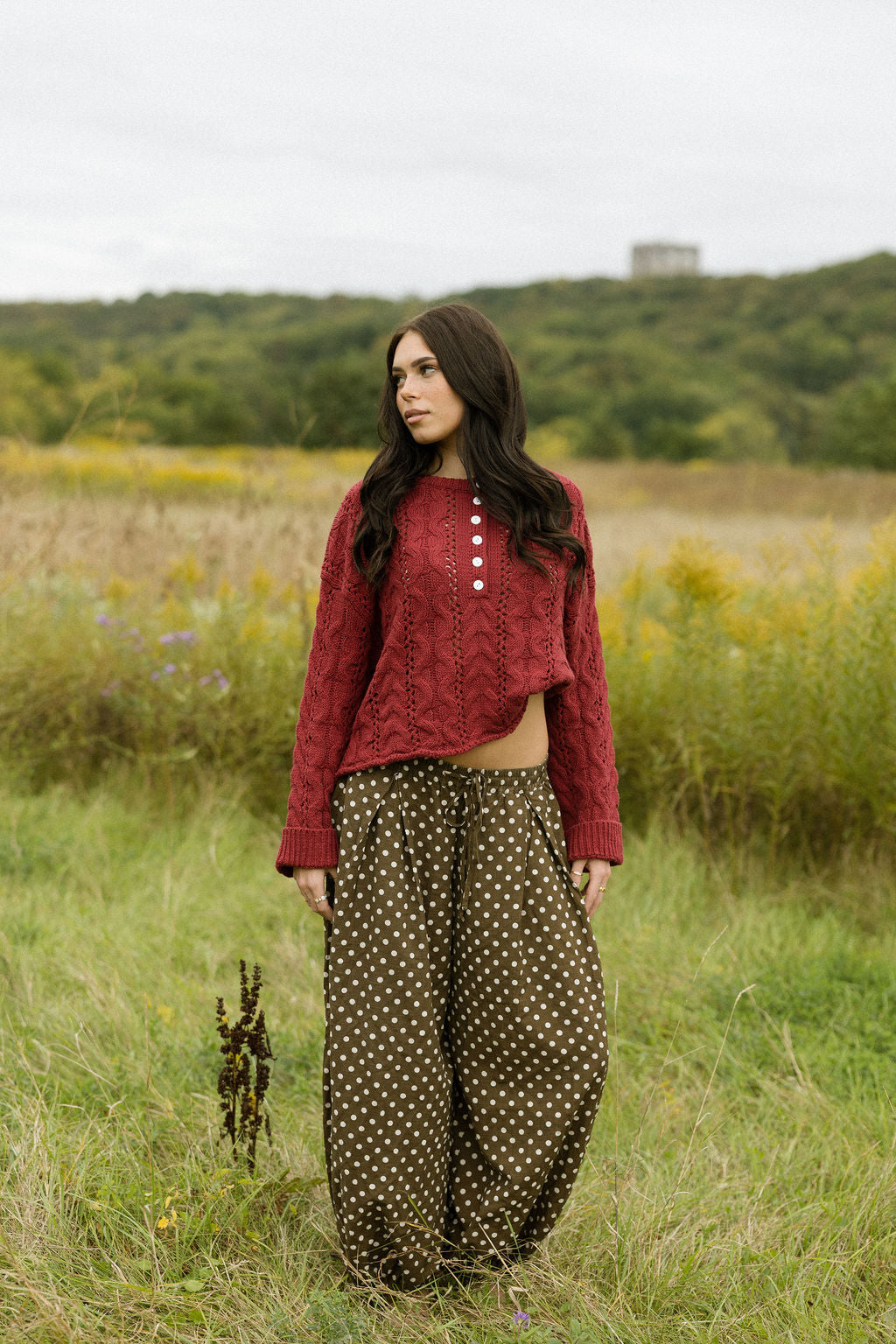 The Cocoa Dot Trouser