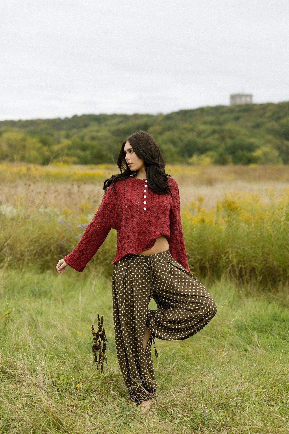 The Cocoa Dot Trouser