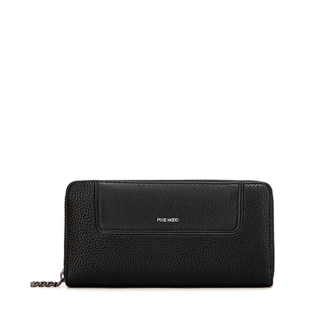 Mae Zip Wallet — Black