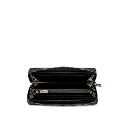 Mae Zip Wallet — Black