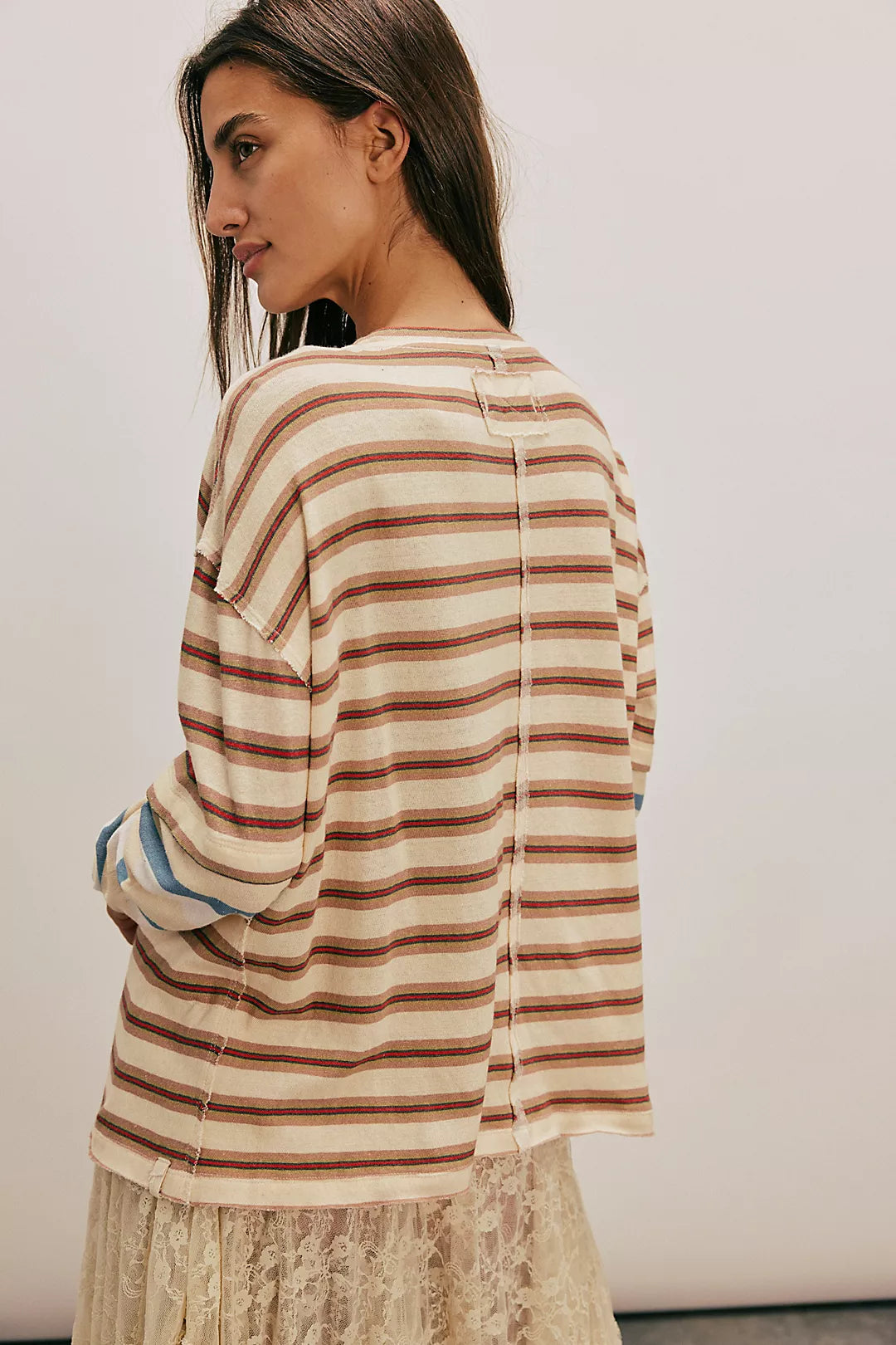 Free People |Nina Stripe Long-Sleeve Tee | PRE ORDER