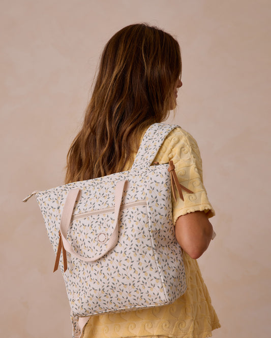 RYLEE + CRU Cooler Backpack | Lemons - PRE ORDER