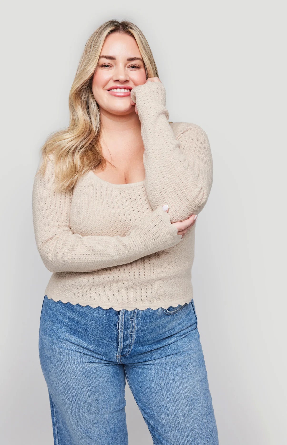 GENTLE FAWN | Annie Pullover — Tan