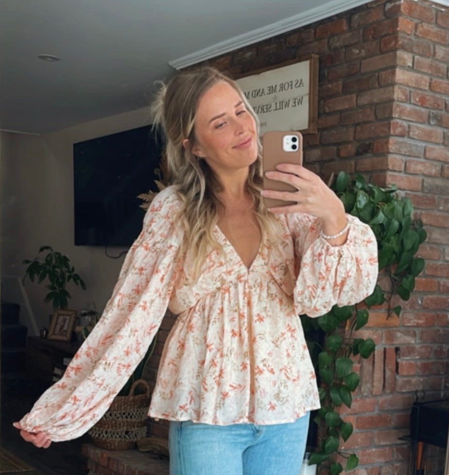 Charlotte Floral Top