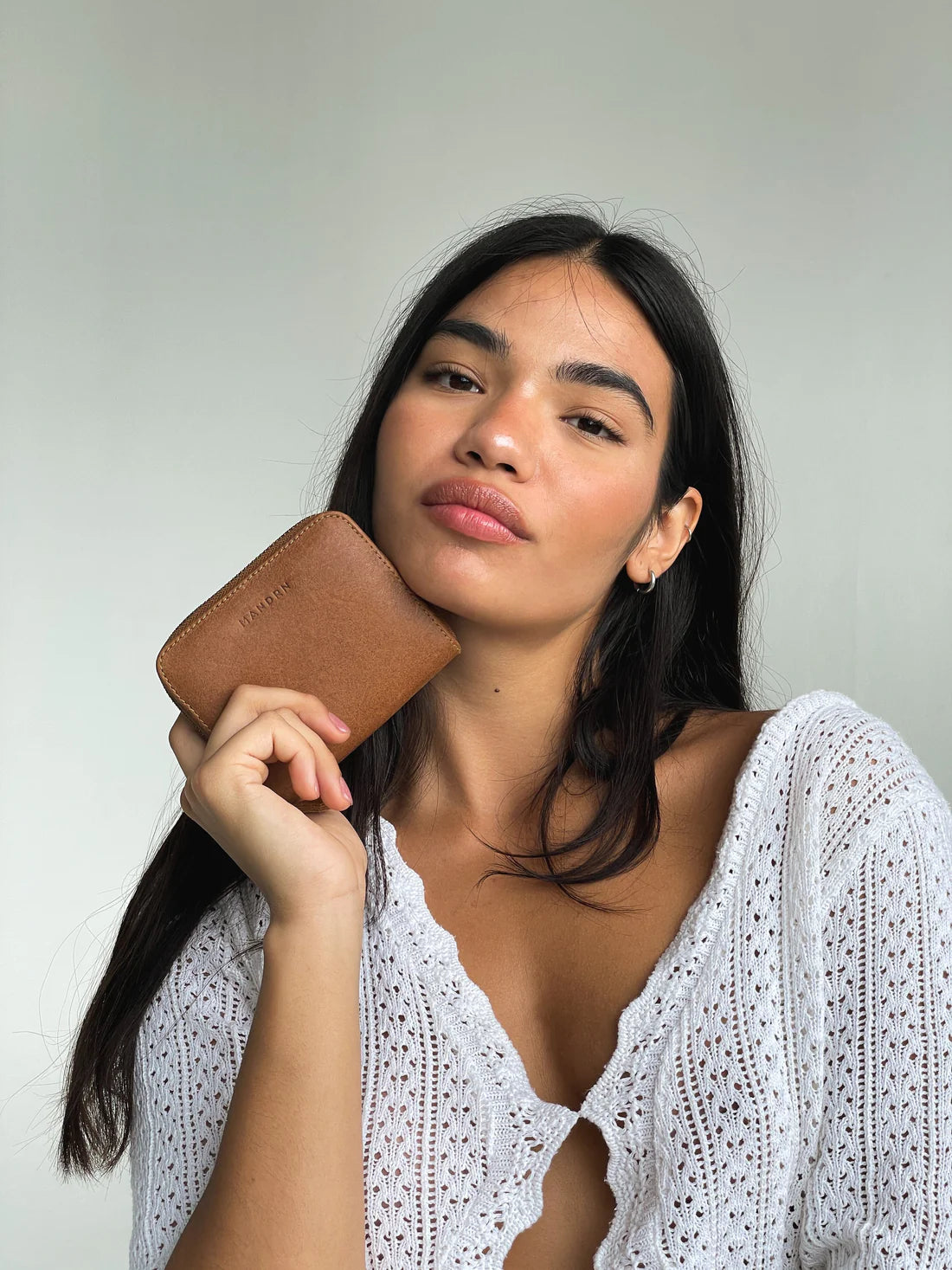 MANDRN | Quin Wallet Tan