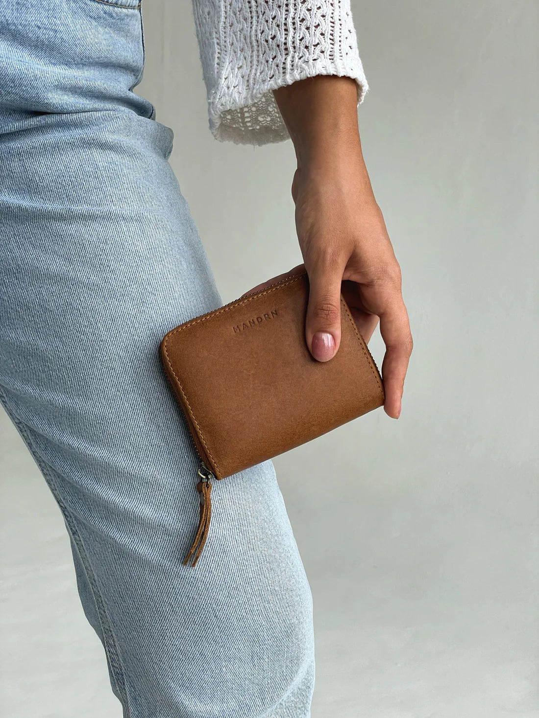 MANDRN | Quin Wallet Tan