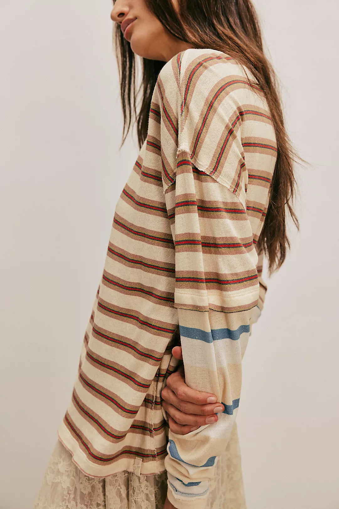 Free People |Nina Stripe Long-Sleeve Tee | PRE ORDER